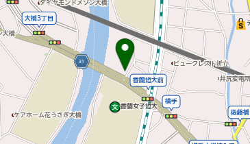 ラサンテ大橋リバーサイドテラスの地図画像