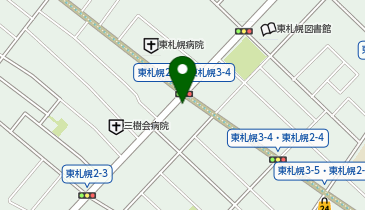 カービスパーク東札幌2-4の地図画像