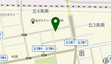 カービスパーク北3東6の地図画像