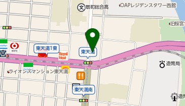 フルーツパーク天満橋1丁目の地図画像