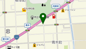 ネクスパーク河原町の地図画像