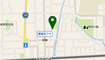ネクスパーク東富松の地図画像