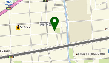 タイムパーキング青木町第2の地図画像
