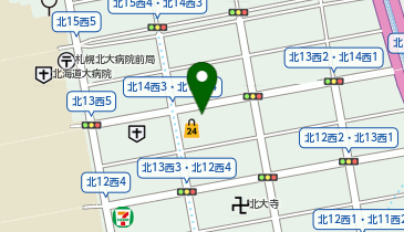 ユニカ北13西3の地図画像