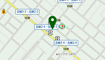 ネクステップ北郷パーキングの地図画像