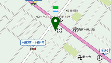 ネクステップ白石中央パーキングの地図画像