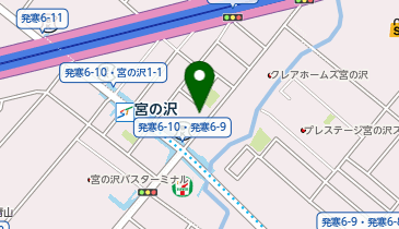 ユニカ宮の沢の地図画像