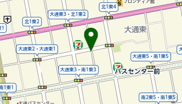 ネクステップ大通東3丁目パーキングの地図画像