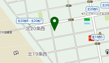 ユニカ北20西6の地図画像