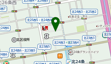 ユニカ北24西4の地図画像
