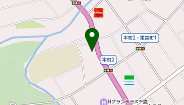 ユニカ千歳本町3丁目の地図画像