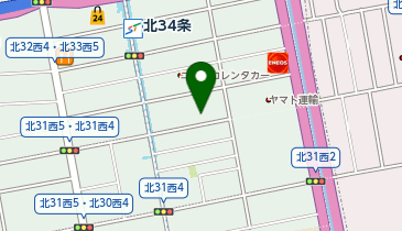 ユニカ北32西3の地図画像