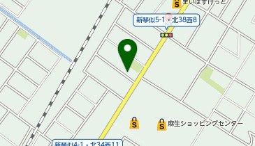 ユニカ新琴似5・1の地図画像