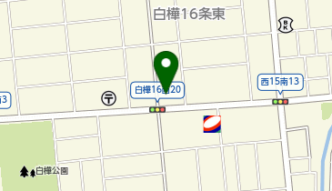 ユニカ帯広白樺16・東17の地図画像