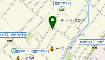 ユニカ西宮の沢3・1の地図画像