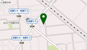 ユニカ発寒5・3の地図画像