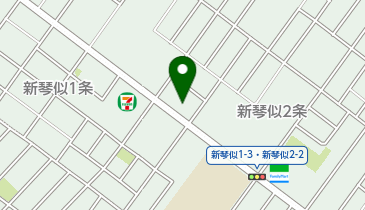 ユニカ新琴似2・4の地図画像