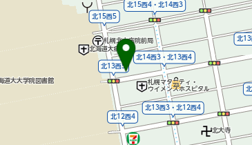 ユニカ北14西4の地図画像