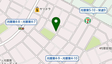 ユニカ月寒東5・8の地図画像