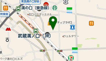 ノクティ駐車場の地図画像