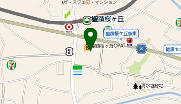 聖蹟桜ヶ丘ヴィータパーキングの地図画像