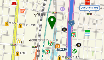 富士ソフトビル駐車場の地図画像