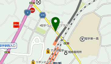 PARKS PARK 取手iセンター第2の地図画像