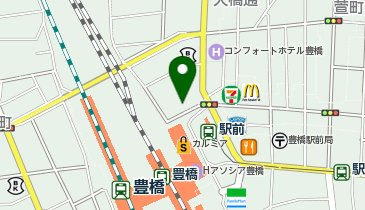 PARKS PARK 豊橋市大橋通1丁目の地図画像