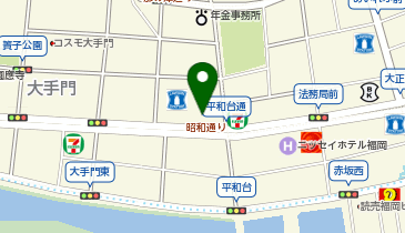 PARKS PARK 福岡大手門2丁目の地図画像