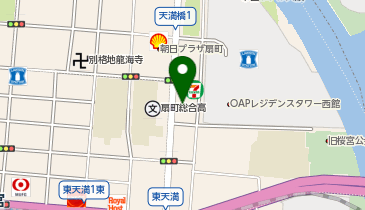 PARKSPARK大阪市北区天満橋1丁目の地図画像