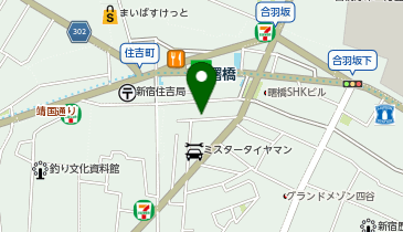 PARKS PARK 新宿区荒木町の地図画像