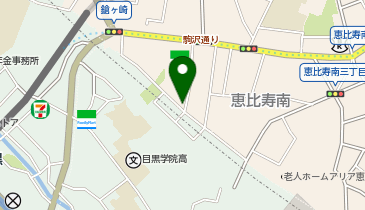 PARKS PARK 渋谷区恵比寿南3丁目の地図画像