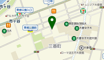 PARKS PARK 千代田区三番町第5の地図画像