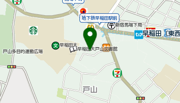 PARKS PARK 新宿区喜久井町の地図画像