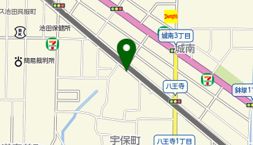PEN池田市宇保町パーキングの地図画像