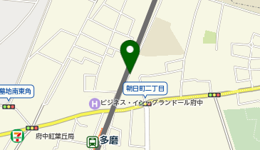 PEN府中市多磨町1丁目パーキングの地図画像