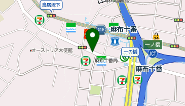 PARKS PARK 港区麻布十番2丁目の地図画像