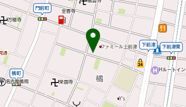 橘1丁目パーキングの地図画像