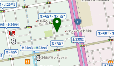 ミウラパーキング北24条西2丁目第21の地図画像