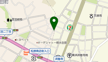 ミウラパーキング宮田町1丁目第1の地図画像