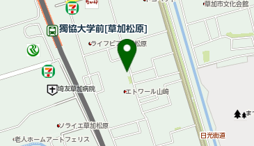 ミウラパーキング草加栄町2丁目第2の地図画像