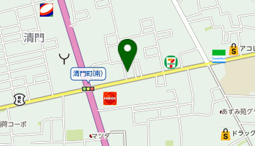 ミウラパーキング草加清門1丁目第1の地図画像