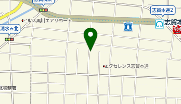 ミウラ城東町パーキングの地図画像