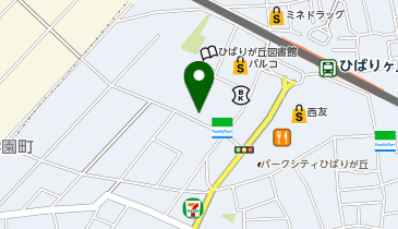 PARKS PARK ひばりケ丘1丁目第1の地図画像