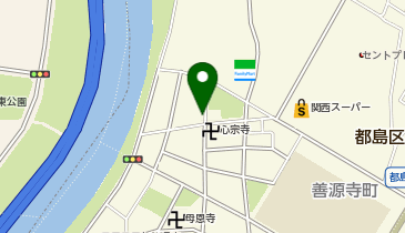 信和パーキング善源寺町1丁目駐車場の地図画像