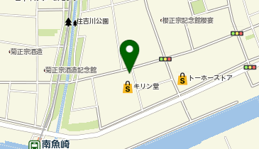 キリン堂魚崎郷店駐車場の地図画像