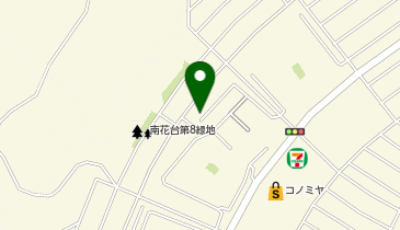 阪高ファインパーク 南花台団地の地図画像