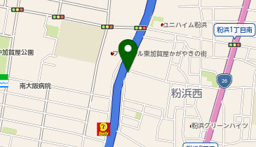 阪高ファインパーク 粉浜西の地図画像