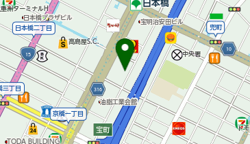 住協パーク日本橋2丁目の地図画像