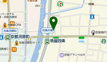 京都市鴨東駐車場の地図画像